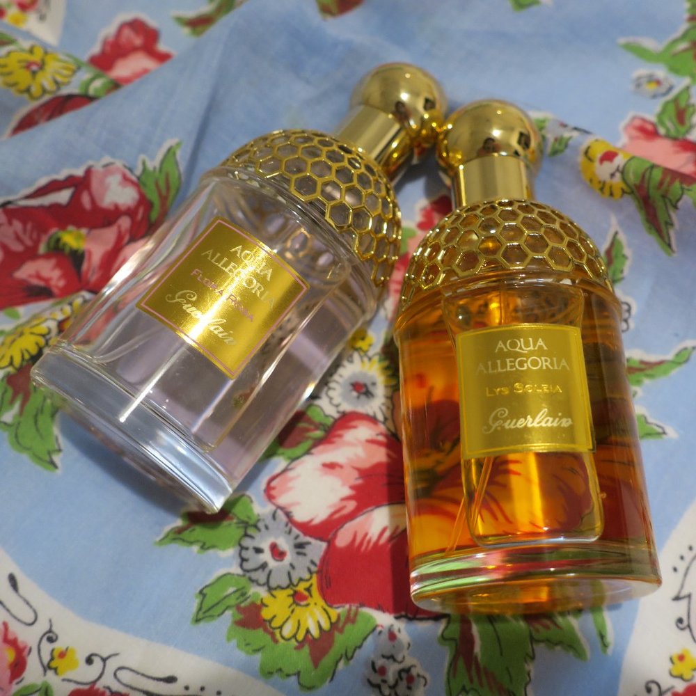 Two Guerlain Aqua Allegoria Perfumes